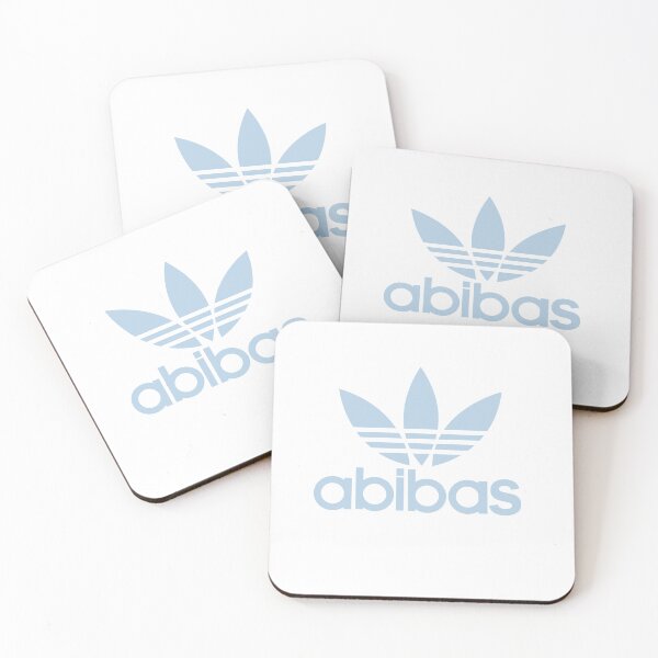 Item preview, abibas Ice Blue Minimalist Design designed and sold by Cattoon Studio.