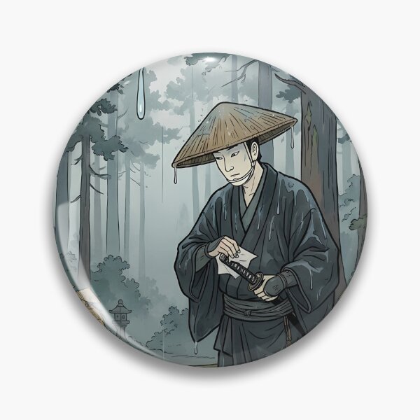 Item preview, The Lone Ronin Wiping His Sword designed and sold by TokyoUkiyoHouse.