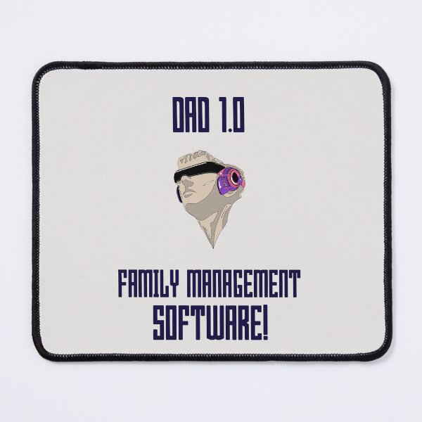 Item preview, Dad 1.0 Family Management Software Father's Day T-Shirt designed and sold by Mosidrip.