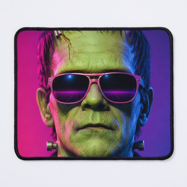 Artikelvorschau, Frankenstein Retro 80er Synthwave Sonnenbrille Horror entworfen und verkauft von TobinHood.