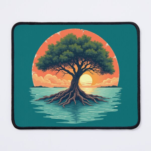Item preview, Casual Florida Mangrove Sunset Paradise designed and sold by piketo.