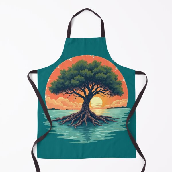 Item preview, Casual Florida Mangrove Sunset Paradise designed and sold by piketo.