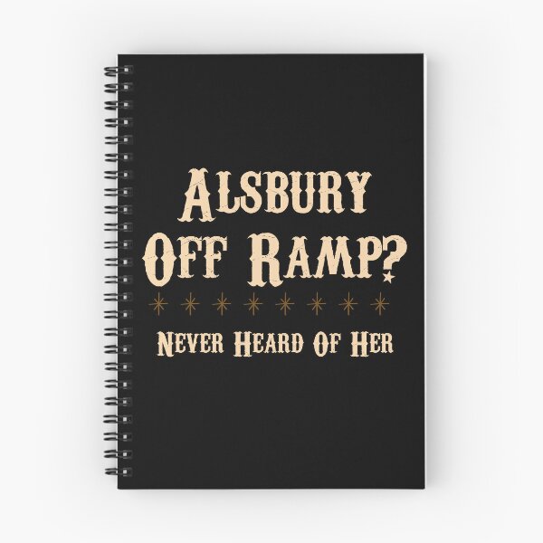 Item preview, Burleson “Alsbury Off Ramp Never Heard Of Her” Design designed and sold by Vileprint.