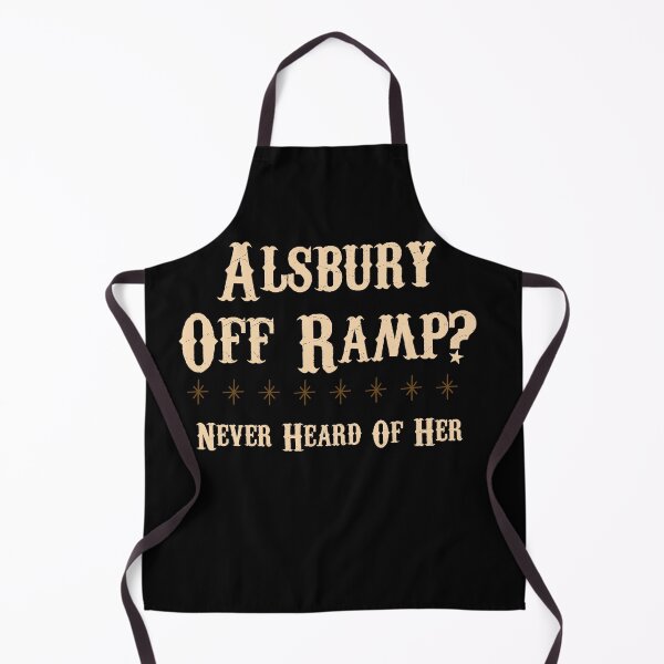 Item preview, Burleson “Alsbury Off Ramp Never Heard Of Her” Design designed and sold by Vileprint.