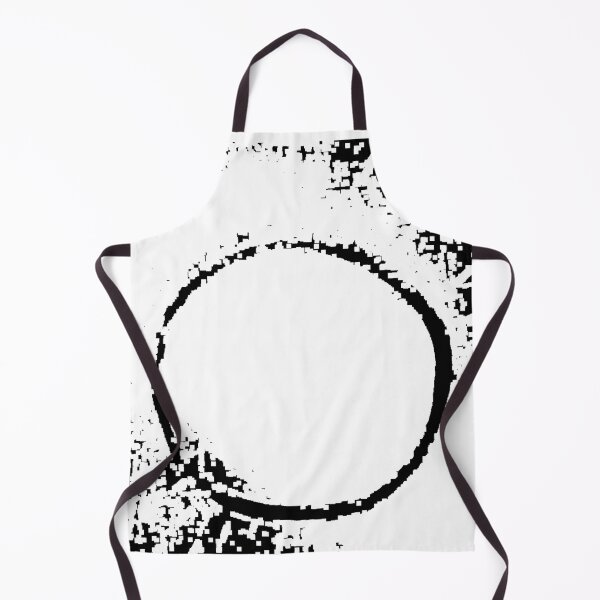 Item preview, Ditch - Minimalist Brutalist Black and White Glitch Circle designed and sold by MAMA.art.Rio <Marsailhe_Milward>.