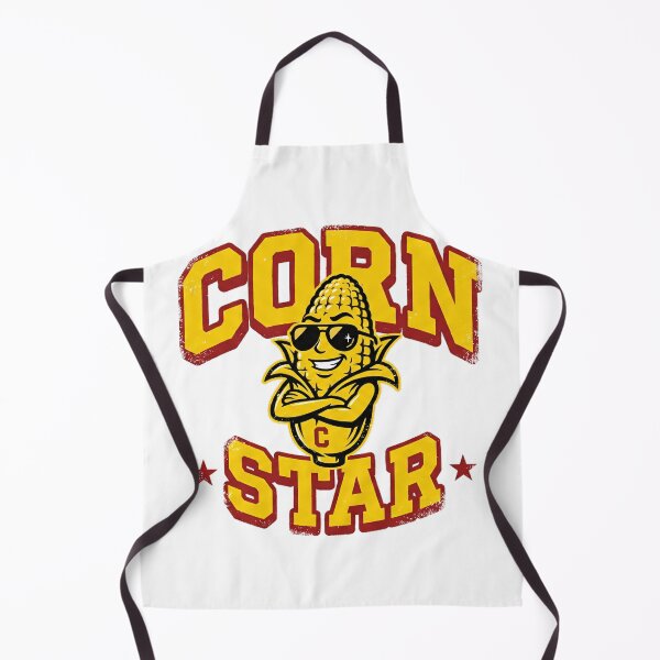 Item preview, Corn Star Retro Varsity Mascot Vintage College Athletic designed and sold by Chrono Design Workx.