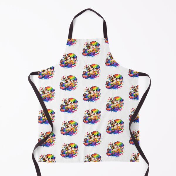 Item preview, Cute Creative Art Major Watercolor Paint Splatter Otter Sticker designed and sold by yanejoy.