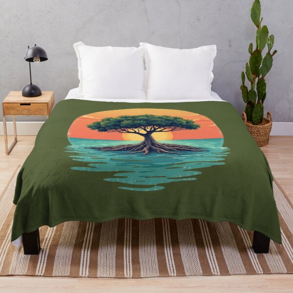 Item preview, Coastal Casual Florida Mangrove Sunset Paradise designed and sold by piketo.