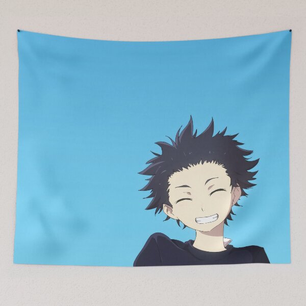 Artikelvorschau, Shoya Ishida A Silent Voice Cheerful Blue Sky Smile entworfen und verkauft von 108Recordings.