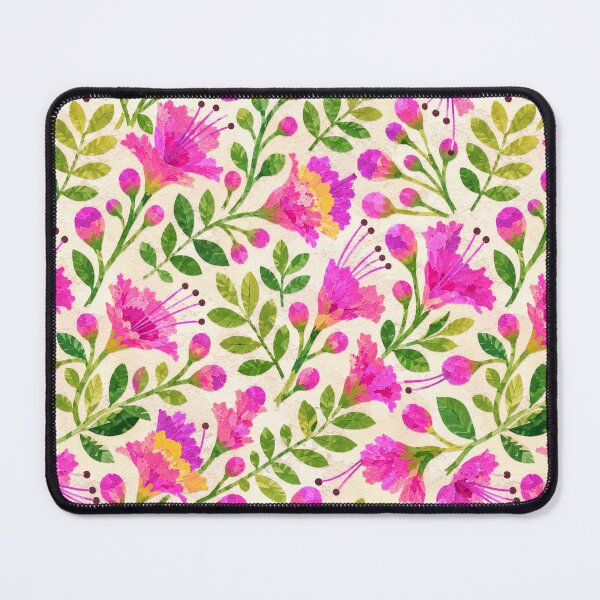 Item preview, Pink Royal Poinciana Floral Seamless Pattern | Colorful Children’s Book Collage Tropical Flower Repeat designed and sold by SWSandraWechner.