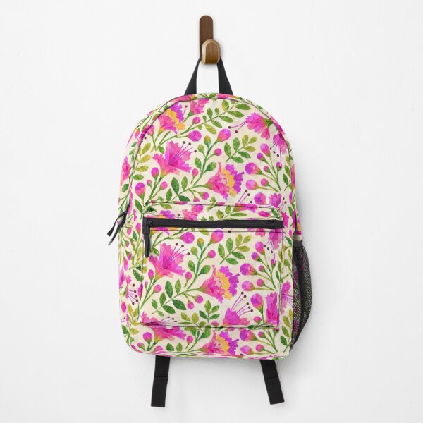 Item preview, Pink Royal Poinciana Floral Seamless Pattern | Colorful Children’s Book Collage Tropical Flower Repeat designed and sold by SWSandraWechner.