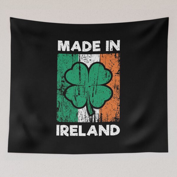 Item preview, Made In Ireland Vintage Distressed Irish Flag Shamrock Heritage designed and sold by Dmetalx Art Apparel.