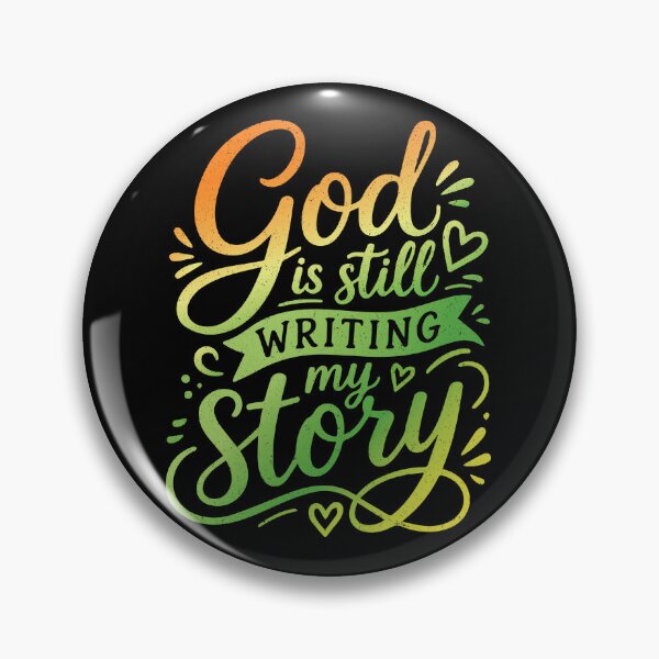 Item preview, God Is Writing My Story – Christian Faith Trust designed and sold by Verse & Vibes.