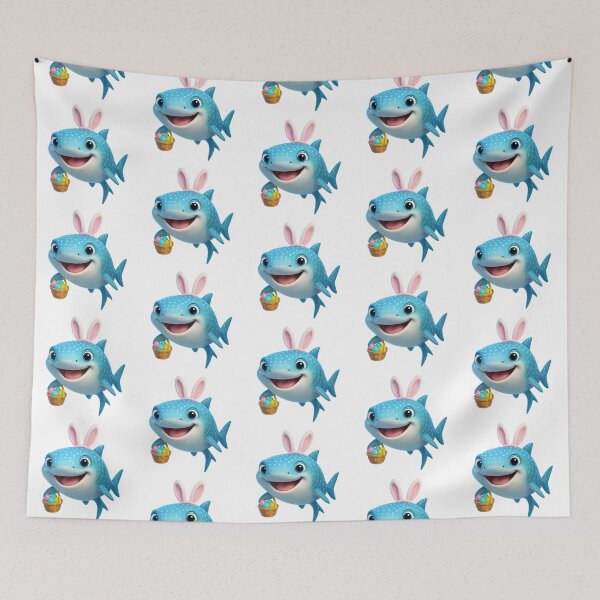 Item preview, Easter Whale Shark designed and sold by Sillytoe.