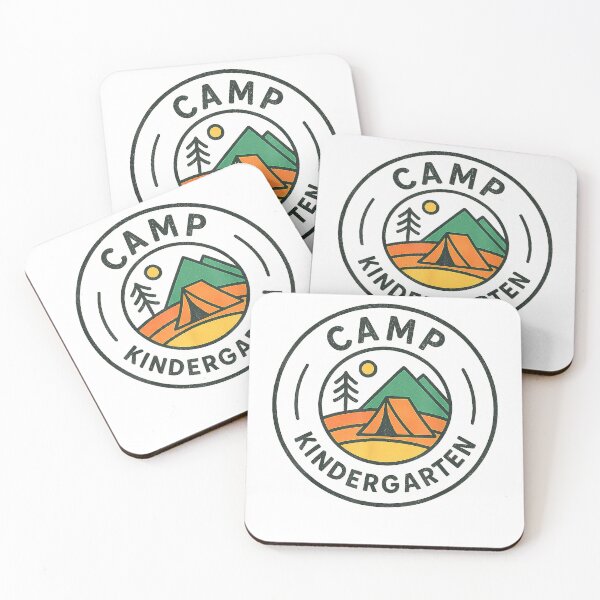 Item preview, Cute Camp Kindergarten Squad Camper Teacher Camping Lovers T-Shirt designed and sold by JJLetterDesigns.