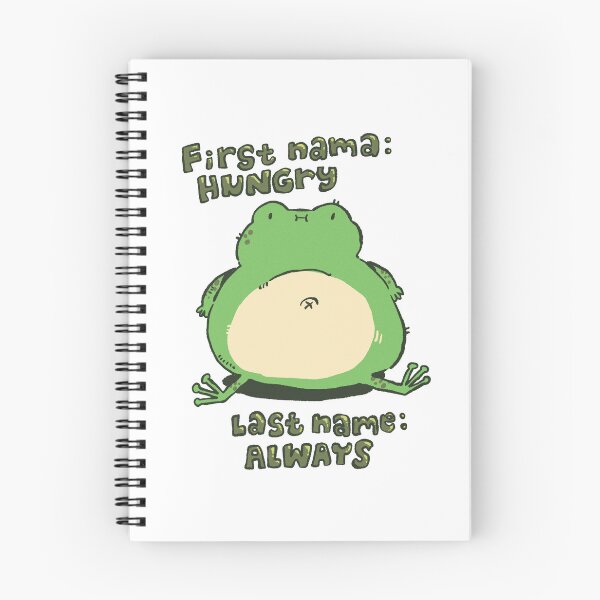 Item preview, Always Hungry Chubby Green Frog Drawing designed and sold by RNASstuff.