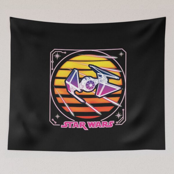 Item preview, Sunset Synthwave Starship Vector  designed and sold by FayMassey.