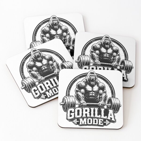 Item preview, Gorilla Mode Gym Bodybuilding Weightlifting Fitness designed and sold by Digistore1221.