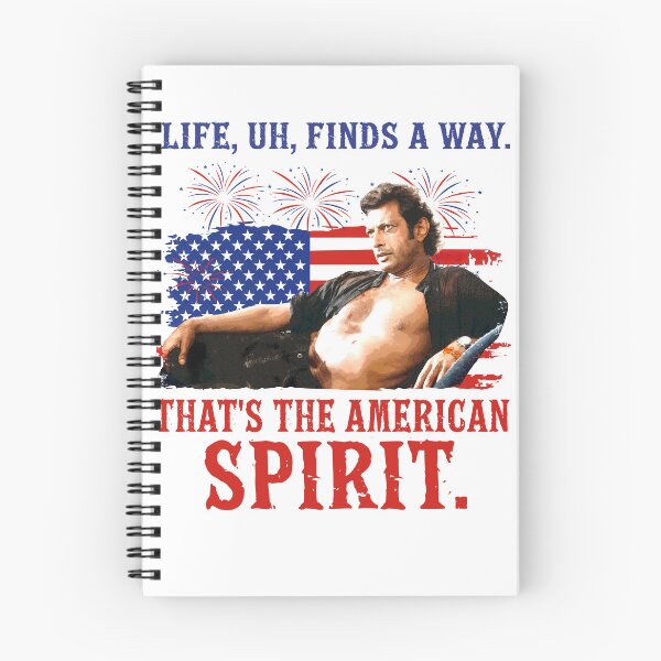 Item preview, Life, Uh, Finds A Way – That’s The American Spirit  designed and sold by Harmontal.