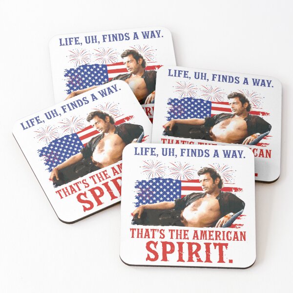Item preview, Life, Uh, Finds A Way – That’s The American Spirit  designed and sold by Harmontal.
