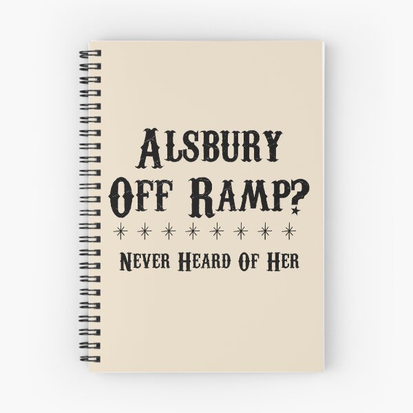 Item preview, Burleson “Alsbury Off Ramp Never Heard Of Her” Design designed and sold by Vileprint.