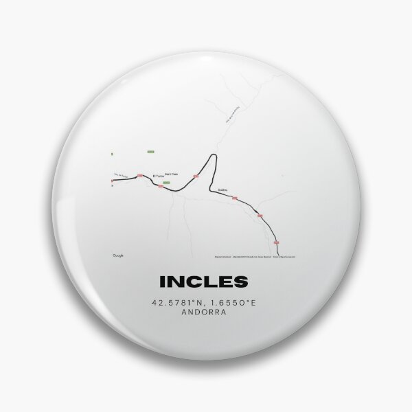 Item preview, Incles Andorra Minimalist Map Art Print designed and sold by RM-Journey.
