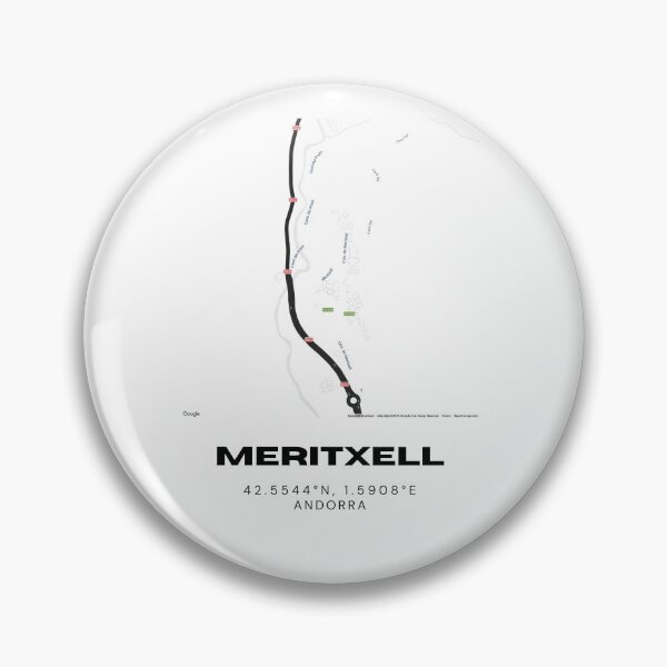 Item preview, Meritxell Andorra Minimalist Map Art Print designed and sold by RM-Journey.