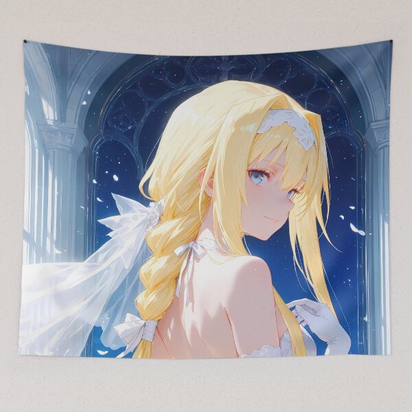 Item preview, Alice Zuberg Sword Art Online Moonlit Bridal Grace designed and sold by 108Recordings.