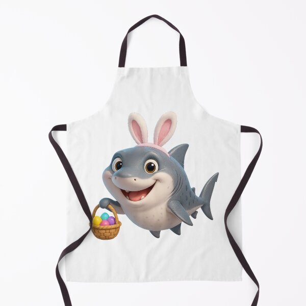 Item preview, Easter White Shark designed and sold by Sillytoe.
