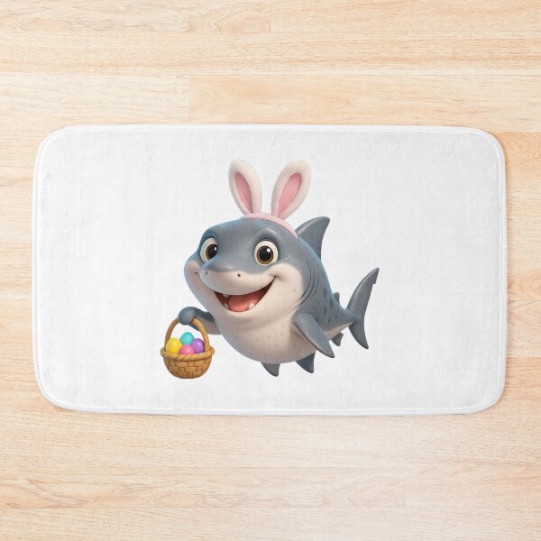 Item preview, Easter White Shark designed and sold by Sillytoe.