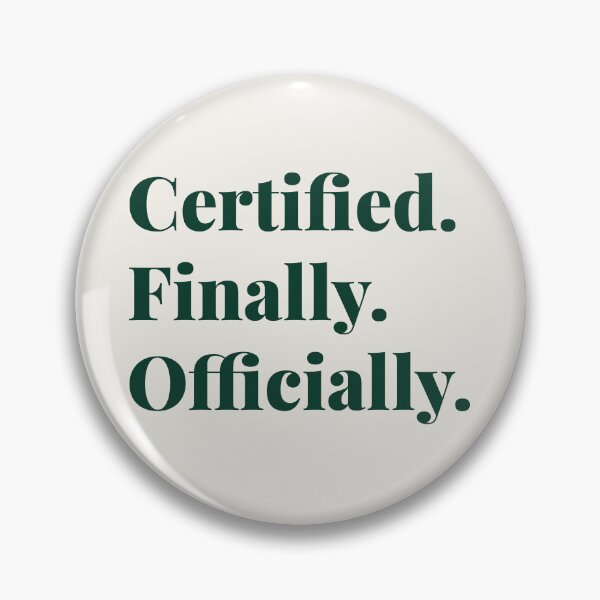 Item preview, Certified Finally Officially School Psychologist Gift designed and sold by 2SDFromFine.
