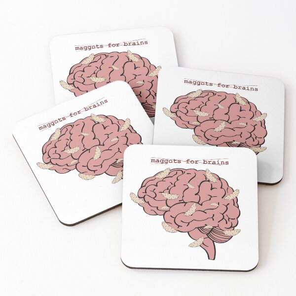 Item preview, maggots for brains designed and sold by liz-karishma.