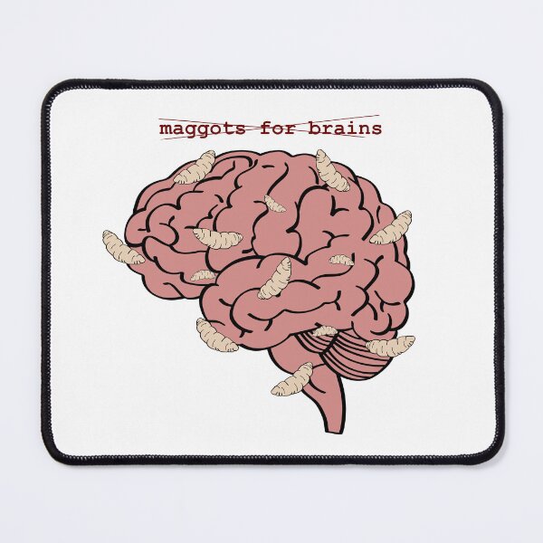 Item preview, maggots for brains designed and sold by liz-karishma.