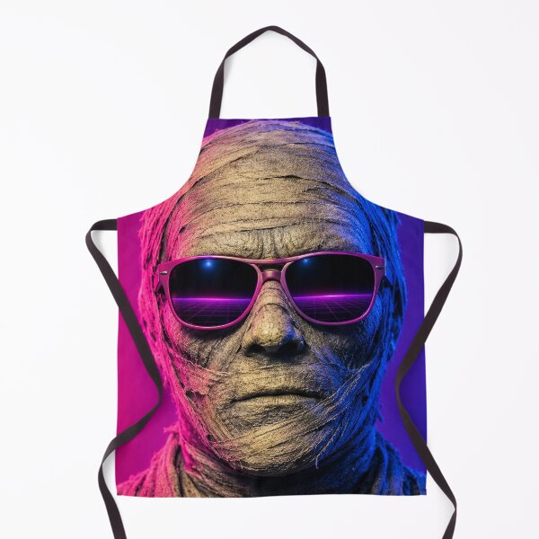 Item preview, Mummy Retro 80s Neon Synthwave Sunglasses Horror designed and sold by TobinHood.