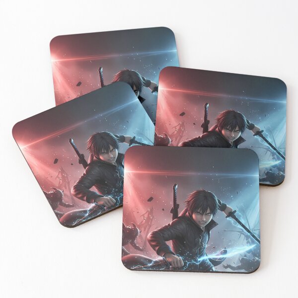 Item preview, Kirito Sword Art Online Crimson Blue Hero Aura designed and sold by 108Recordings.