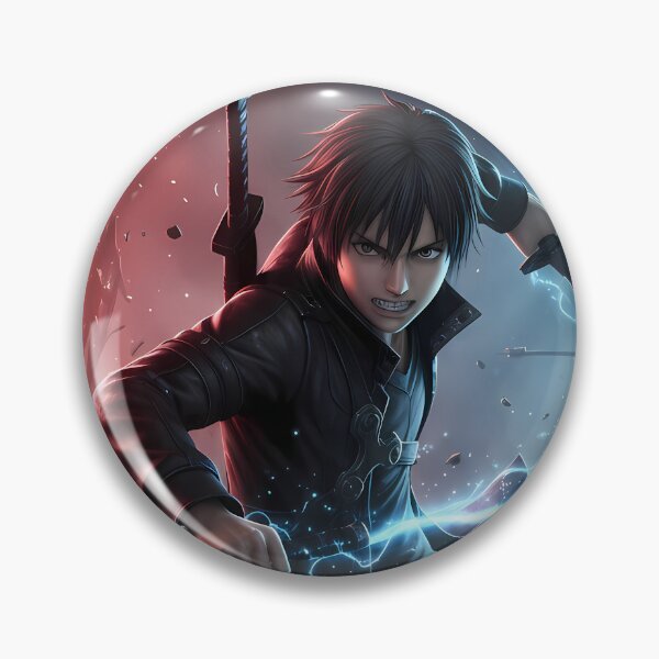 Item preview, Kirito Sword Art Online Crimson Blue Hero Aura designed and sold by 108Recordings.