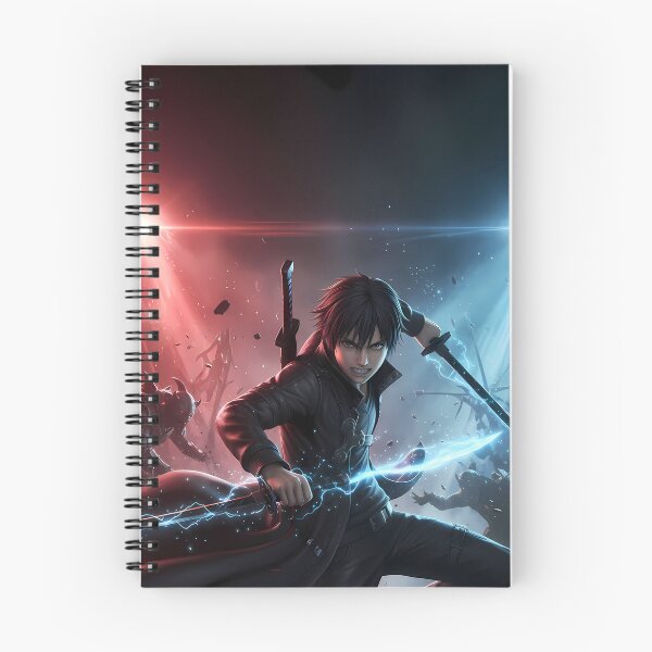 Item preview, Kirito Sword Art Online Crimson Blue Hero Aura designed and sold by 108Recordings.