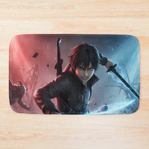 Item preview, Kirito Sword Art Online Crimson Blue Hero Aura designed and sold by 108Recordings.