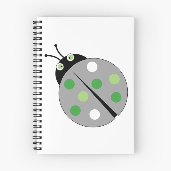 Item preview, Aro Ladybug designed and sold by Inked Notebook.