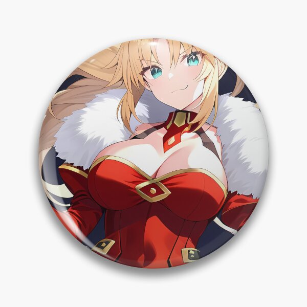 Item preview, Mordred Fate Grand Order Elegant Red Armor Noble Confidence designed and sold by 108Recordings.
