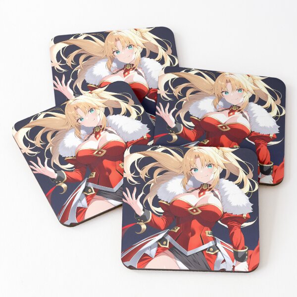 Item preview, Mordred Fate Grand Order Elegant Red Armor Noble Confidence designed and sold by 108Recordings.