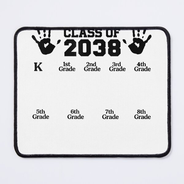 Item preview, Class of 2038 Grow with Me Handprint Pre-K 12th Grade T-Shirt designed and sold by rawr00.