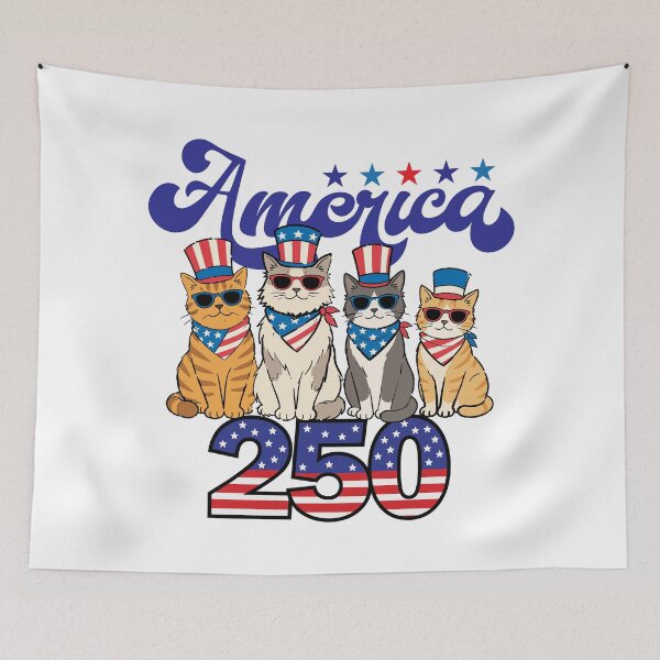 Item preview, Patriotic Cats America 250 designed and sold by deni7033.