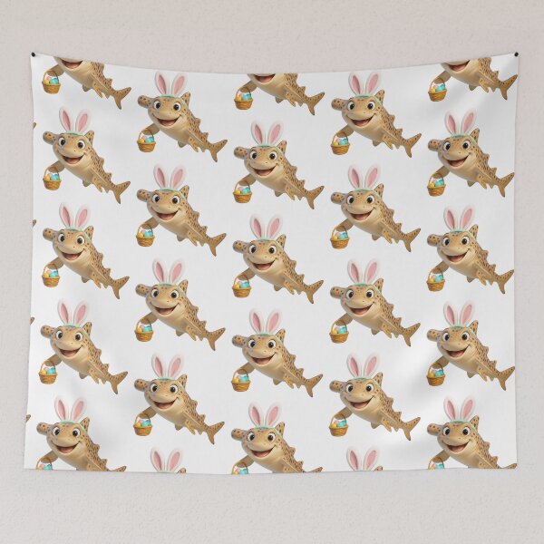 Item preview, Easter Zebra Shark designed and sold by Sillytoe.