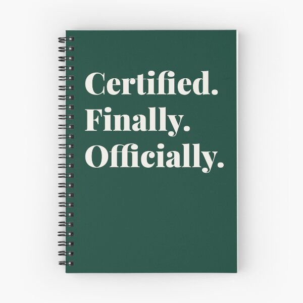 Item preview, Certified Finally Officially School Psychologist Gift designed and sold by 2SDFromFine.