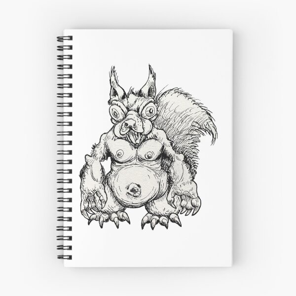 Item preview, icky nasty and gross squirrel creature designed and sold by puckerupfroggy.