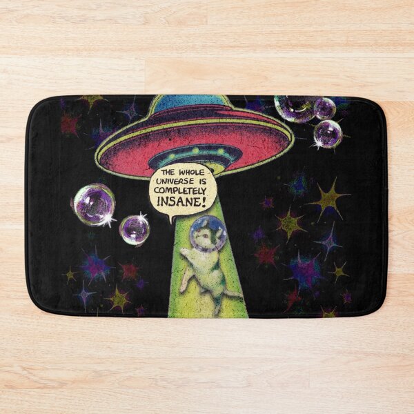 Item preview, Grunge Collage Space Cat designed and sold by urturningviolet.