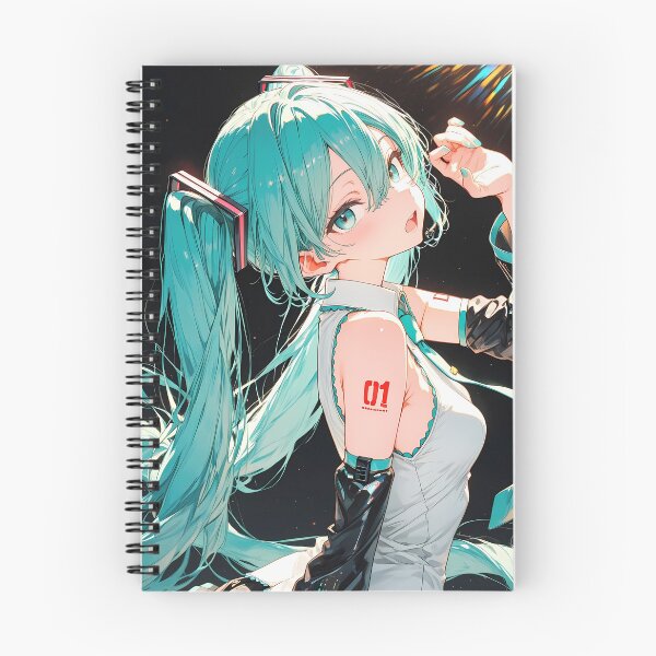 Item preview, Hatsune Miku Vocaloid Bright Neon Portrait designed and sold by 108Recordings.