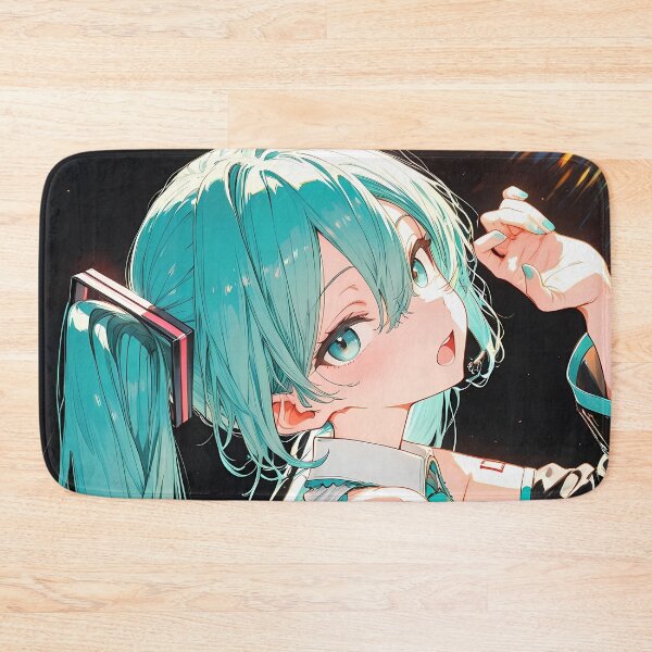 Item preview, Hatsune Miku Vocaloid Bright Neon Portrait designed and sold by 108Recordings.