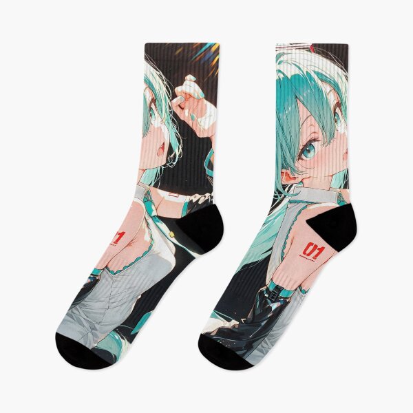 Item preview, Hatsune Miku Vocaloid Bright Neon Portrait designed and sold by 108Recordings.